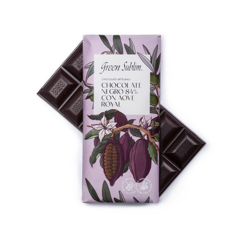 Chocolate Artesano <br>Negro con AOVE