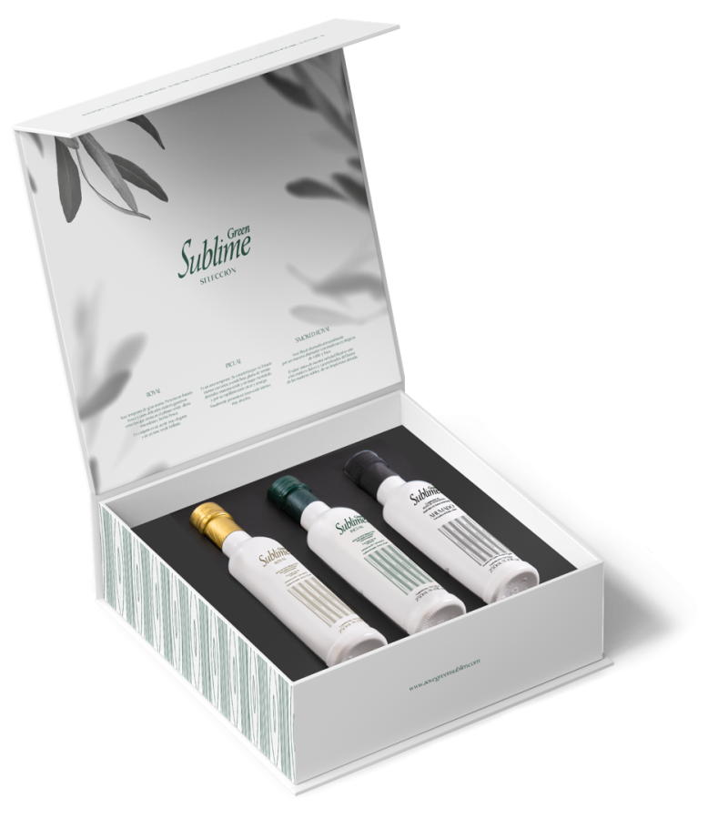caja regalo aceite de oliva de Jaén