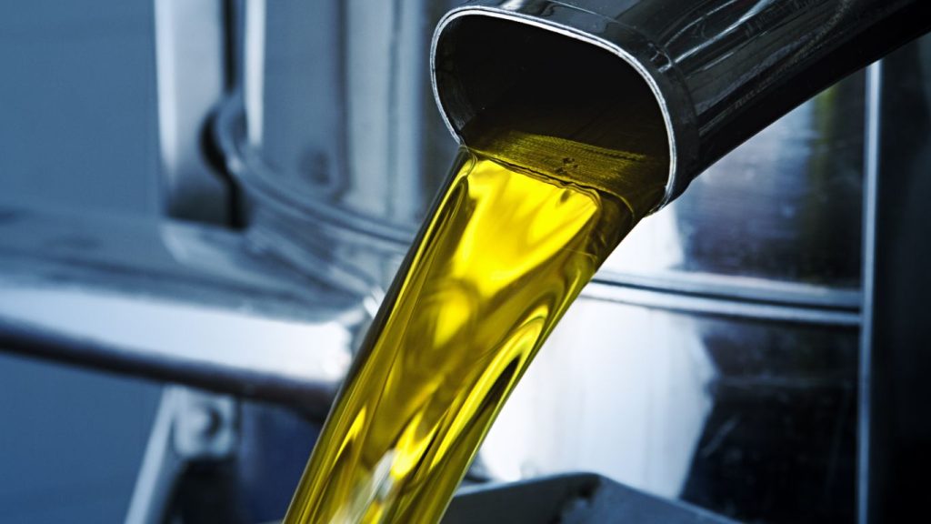 aceite de oliva filtrado