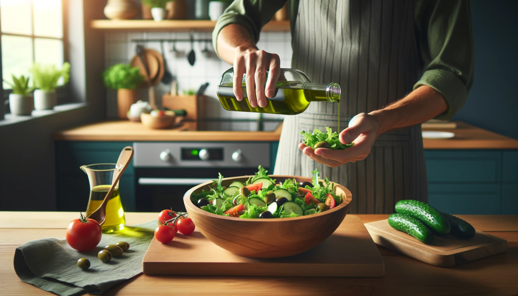 aceite verde de cosecha temprana