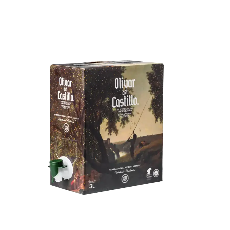 AOVE Olivar del Castillo Bag in Box de 3 litros Picual